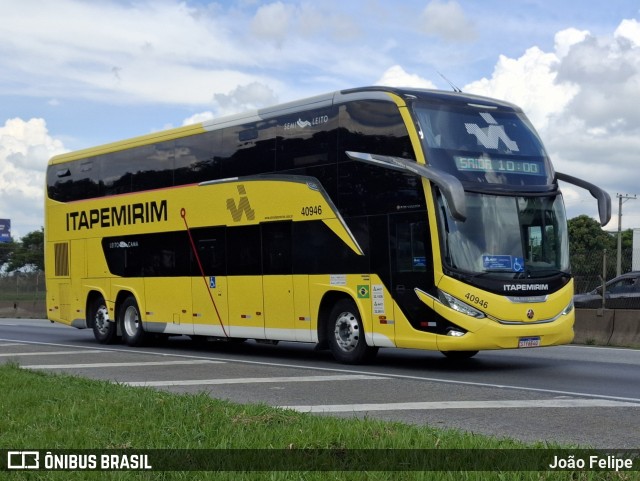 Viação Nova Itapemirim 40946 na cidade de Lorena, São Paulo, Brasil, por João Felipe. Número da foto: #12684421.