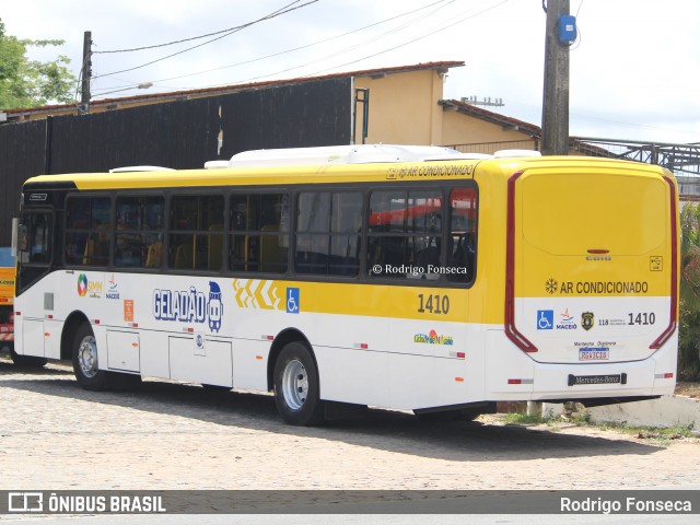 Viação Cidade de Maceió 1410 na cidade de Maceió, Alagoas, Brasil, por Rodrigo Fonseca. Número da foto: #12687064.
