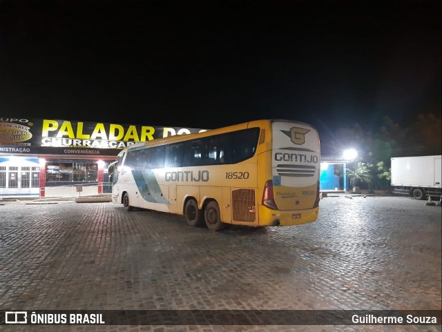 Empresa Gontijo de Transportes 18520 na cidade de Umbaúba, Sergipe, Brasil, por Guilherme Souza. Número da foto: #12683955.