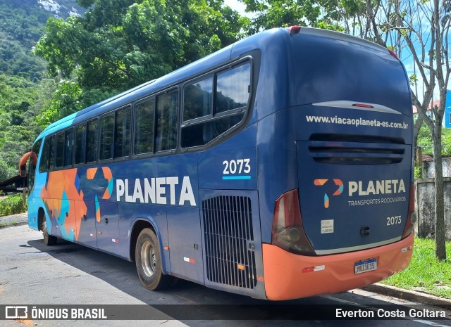 Planeta Transportes Rodoviários 2073 na cidade de Guarapari, Espírito Santo, Brasil, por Everton Costa Goltara. Número da foto: #12683975.