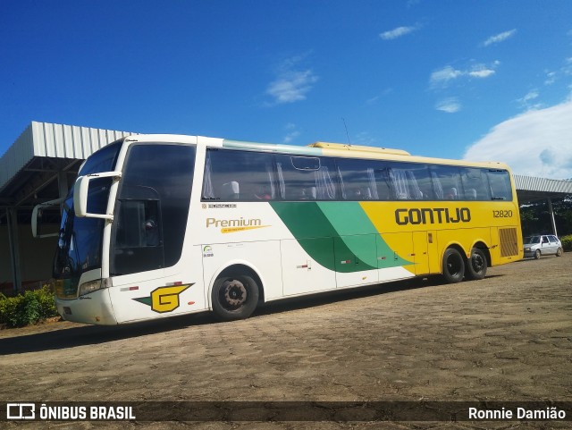 Empresa Gontijo de Transportes 12820 na cidade de São João Evangelista, Minas Gerais, Brasil, por Ronnie Damião. Número da foto: #12684329.