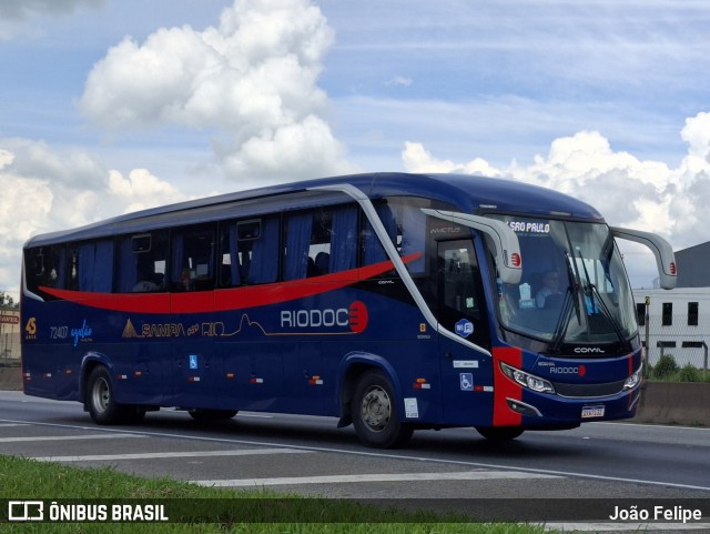 Viação Riodoce 72407 na cidade de Lorena, São Paulo, Brasil, por João Felipe. Número da foto: #12684416.