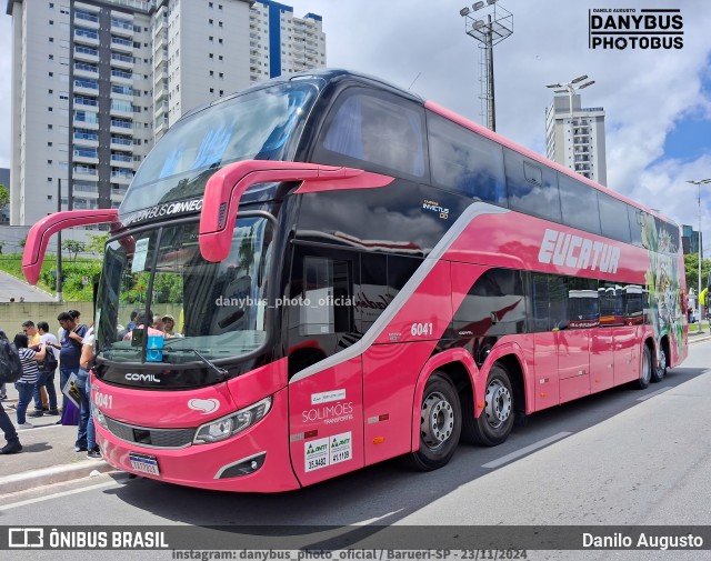 Eucatur - Empresa União Cascavel de Transportes e Turismo 6041 na cidade de Barueri, São Paulo, Brasil, por Danilo Augusto. Número da foto: #12684486.