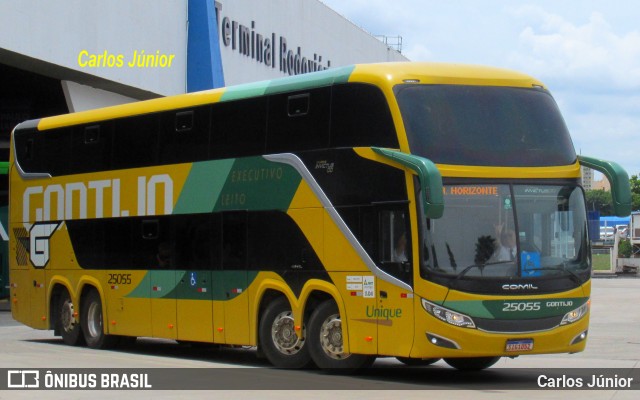 Empresa Gontijo de Transportes 25055 na cidade de Goiânia, Goiás, Brasil, por Carlos Júnior. Número da foto: #12686368.