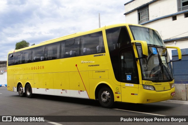 Viação Itapemirim 49009 na cidade de Rio de Janeiro, Rio de Janeiro, Brasil, por Paulo Henrique Pereira Borges. Número da foto: #12686754.