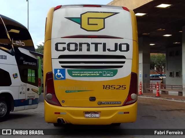 Empresa Gontijo de Transportes 18525 na cidade de Belo Horizonte, Minas Gerais, Brasil, por Fabri Ferreira. Número da foto: #12685504.