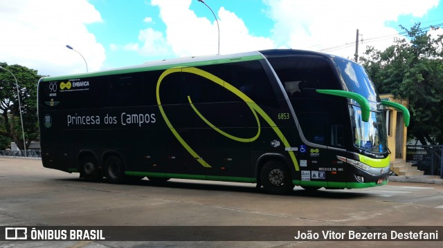 Expresso Princesa dos Campos 6853 na cidade de Maringá, Paraná, Brasil, por João Vitor Bezerra Destefani. Número da foto: #12685308.