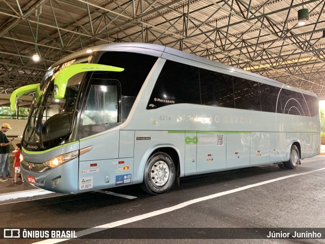 Viação Garcia 8214 na cidade de Bauru, São Paulo, Brasil, por Júnior Juninho. Número da foto: #12685881.