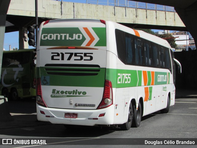 Empresa Gontijo de Transportes 21755 na cidade de Belo Horizonte, Minas Gerais, Brasil, por Douglas Célio Brandao. Número da foto: #12683816.