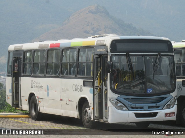 Transportes Futuro C30318 na cidade de Rio de Janeiro, Rio de Janeiro, Brasil, por Luiz Guilherme. Número da foto: #12685438.