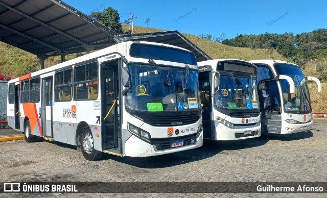 Viação Cidade do Aço RJ 174.005 na cidade de Barra Mansa, Rio de Janeiro, Brasil, por Guilherme Afonso. Número da foto: #12684247.