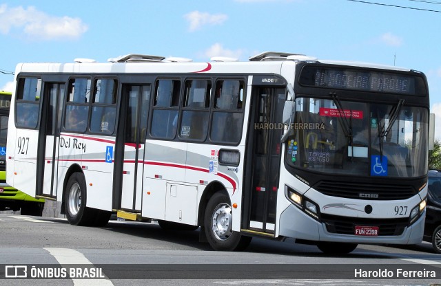Del Rey Transportes 927 na cidade de Carapicuíba, São Paulo, Brasil, por Haroldo Ferreira. Número da foto: #12686124.