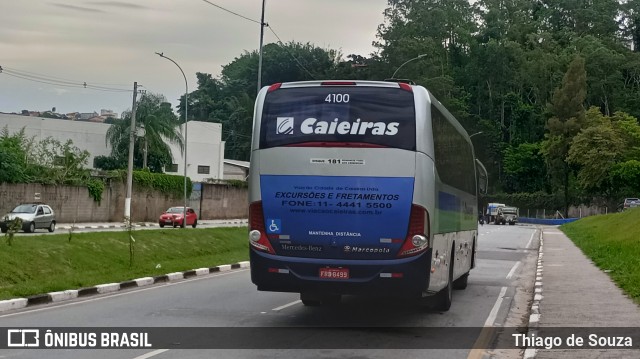 Viação Cidade de Caieiras 4100 na cidade de Franco da Rocha, São Paulo, Brasil, por Thiago de Souza. Número da foto: #12686132.
