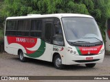 Transprata Turismo 260 na cidade de São Domingos do Prata, Minas Gerais, Brasil, por Adrian Sena. Número da foto: #12685229.