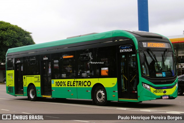 Auto Viação Redentor HB303 na cidade de Curitiba, Paraná, Brasil, por Paulo Henrique Pereira Borges. Número da foto: #12612431.