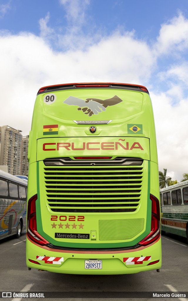 Autobuses Cruceña 2022 na cidade de Barueri, São Paulo, Brasil, por Marcelo Guerra. Número da foto: #12613048.