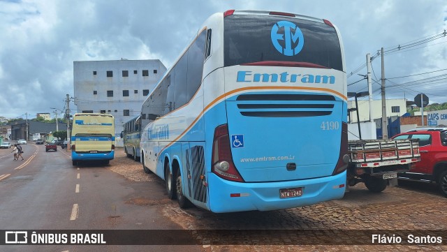 Emtram 4190 na cidade de Barra da Estiva, Bahia, Brasil, por Flávio  Santos. Número da foto: #12611071.