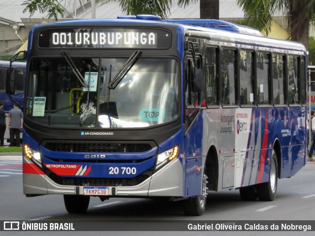 Auto Viação Urubupungá 20.700 na cidade de Barueri, São Paulo, Brasil, por Gabriel Oliveira Caldas da Nobrega. Número da foto: #12611809.
