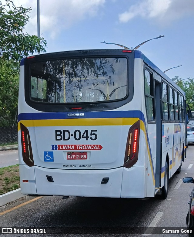 Belém Rio Transportes BD-045 na cidade de Belém, Pará, Brasil, por Samara Goes. Número da foto: #12610990.