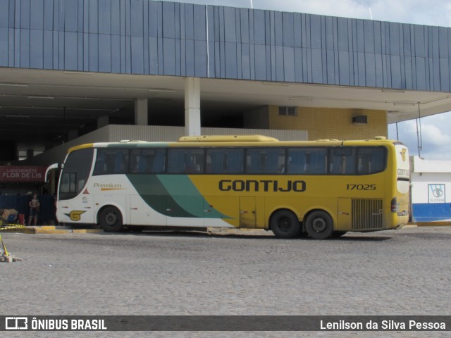 Empresa Gontijo de Transportes 17025 na cidade de Caruaru, Pernambuco, Brasil, por Lenilson da Silva Pessoa. Número da foto: #12613099.