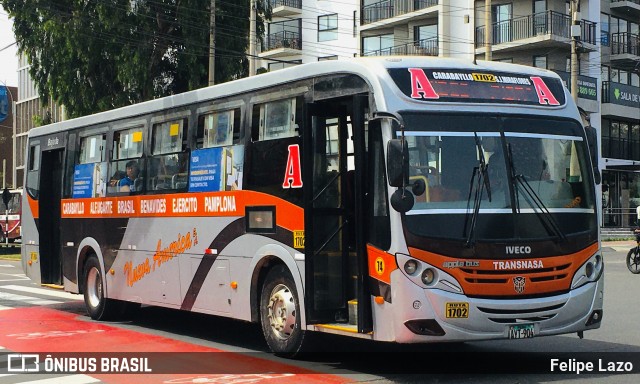 TRANSNASA - Transporte Nueva America 74 na cidade de San Isidro, Lima, Lima Metropolitana, Peru, por Felipe Lazo. Número da foto: #12611278.