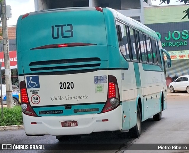 UTB - União Transporte Brasília 2020 na cidade de Brazlândia, Distrito Federal, Brasil, por Pietro Ribeiro. Número da foto: #12612189.