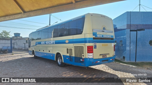 Viação Novo Horizonte 1033311 na cidade de Barra da Estiva, Bahia, Brasil, por Flávio  Santos. Número da foto: #12611084.