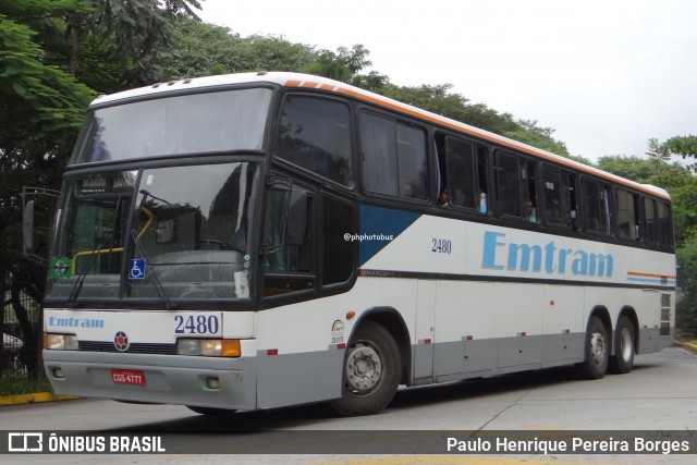 Emtram 2480 na cidade de São Paulo, São Paulo, Brasil, por Paulo Henrique Pereira Borges. Número da foto: #12612219.