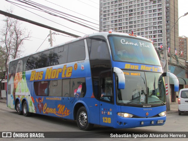 Bus Norte 130 na cidade de Estación Central, Santiago, Metropolitana de Santiago, Chile, por Sebastián Ignacio Alvarado Herrera. Número da foto: #12612880.