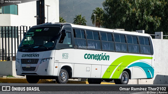 Autobuses Conexión 9533 na cidade de Pachuca de Soto, Hidalgo, México, por Omar Ramírez Thor2102. Número da foto: #12611052.