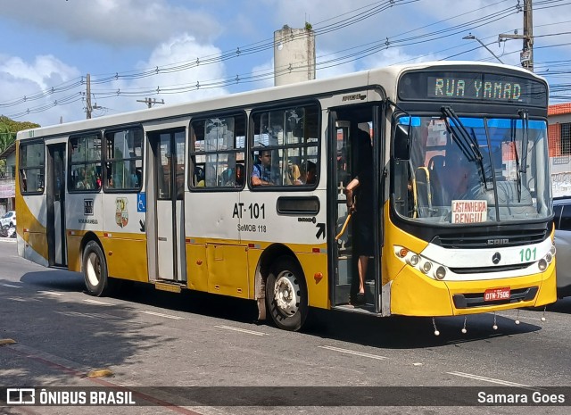 Empresa de Transportes Nova Marambaia AT-101 na cidade de Belém, Pará, Brasil, por Samara Goes. Número da foto: #12610617.