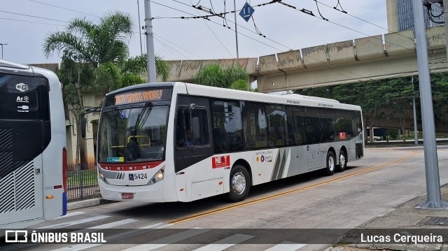 Next Mobilidade - ABC Sistema de Transporte 5424 na cidade de São Bernardo do Campo, São Paulo, Brasil, por Lucas Cerqueira. Número da foto: #12610916.