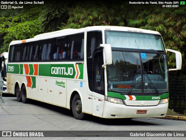 Empresa Gontijo de Transportes 21115 na cidade de São Paulo, São Paulo, Brasil, por Gabriel Giacomin de Lima. Número da foto: #12612481.
