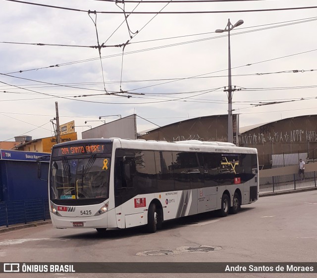 Next Mobilidade - ABC Sistema de Transporte 5425 na cidade de Santo André, São Paulo, Brasil, por Andre Santos de Moraes. Número da foto: #12610660.