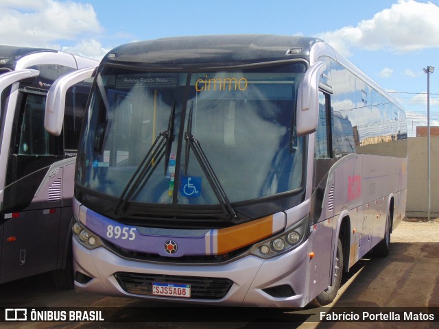 Rota Transportes Rodoviários 8955 na cidade de Vitória da Conquista, Bahia, Brasil, por Fabrício Portella Matos. Número da foto: #12612018.