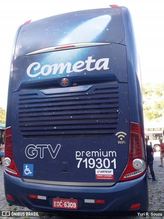 Viação Cometa 719301 na cidade de Juiz de Fora, Minas Gerais, Brasil, por Yuri R. Souza. Número da foto: #12612510.