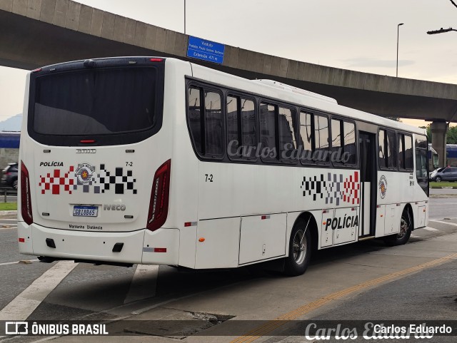 Polícia Militar de São Paulo 7-2 na cidade de Santos, São Paulo, Brasil, por Carlos Eduardo. Número da foto: #12612705.