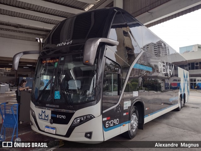 Empresa de Ônibus Nossa Senhora da Penha 61290 na cidade de Rio de Janeiro, Rio de Janeiro, Brasil, por Alexandre  Magnus. Número da foto: #12612087.