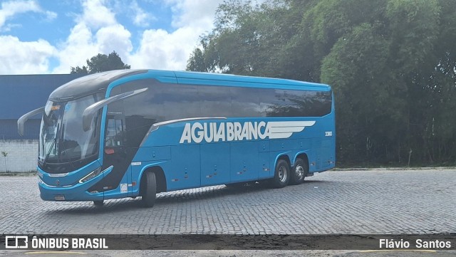 Viação Águia Branca 33110 na cidade de Cruz das Almas, Bahia, Brasil, por Flávio  Santos. Número da foto: #12613240.