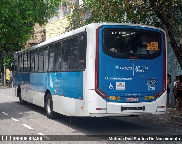 Viação Nossa Senhora das Graças A71509 na cidade de Rio de Janeiro, Rio de Janeiro, Brasil, por Mateus Dos Santos Do Nascimento. Número da foto: #12610515.