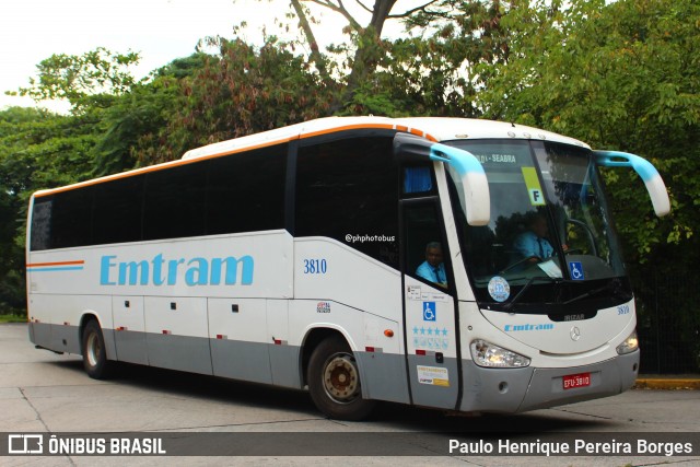 Emtram 3810 na cidade de São Paulo, São Paulo, Brasil, por Paulo Henrique Pereira Borges. Número da foto: #12612270.