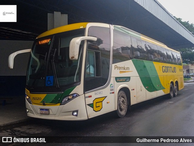 Empresa Gontijo de Transportes 15020 na cidade de Lambari, Minas Gerais, Brasil, por Guilherme Pedroso Alves. Número da foto: #12611670.