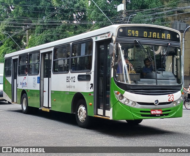 Belém Rio Transportes BD-112 na cidade de Belém, Pará, Brasil, por Samara Goes. Número da foto: #12610896.