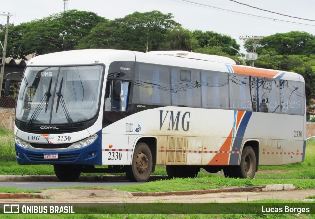 VMG - Viação Minas Gerais 2330 na cidade de Araxá, Minas Gerais, Brasil, por Lucas Borges . Número da foto: #12610687.