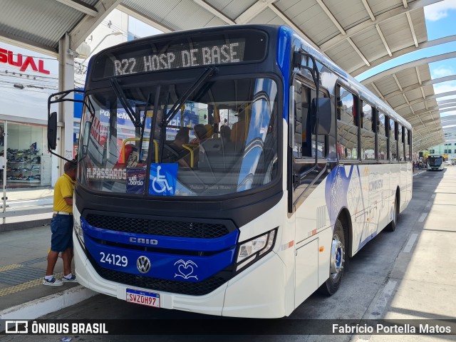 ATT - Atlântico Transportes e Turismo - Vitória da Conquista 24129 na cidade de Vitória da Conquista, Bahia, Brasil, por Fabrício Portella Matos. Número da foto: #12611646.