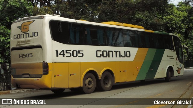 Empresa Gontijo de Transportes 14505 na cidade de São Paulo, São Paulo, Brasil, por Cleverson Giraldi. Número da foto: #12612843.
