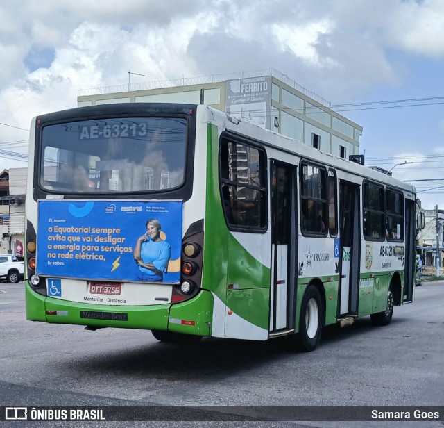 Transurb AE-63213 na cidade de Belém, Pará, Brasil, por Samara Goes. Número da foto: #12610899.