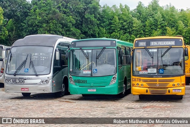 Auto Viação Mercês MC078 na cidade de Curitiba, Paraná, Brasil, por Robert Matheus De Morais Oliveira. Número da foto: #12610170.