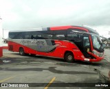 Empresa de Ônibus Pássaro Marron 5520 na cidade de Cruzeiro, São Paulo, Brasil, por João Felipe. Número da foto: #:id.