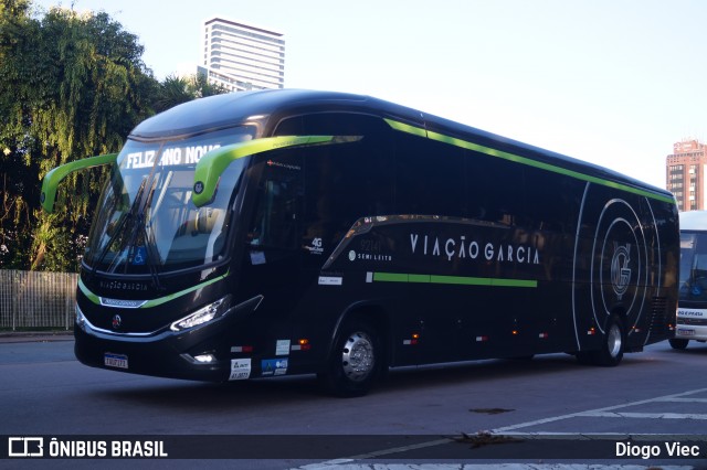 Viação Garcia 92141 na cidade de Curitiba, Paraná, Brasil, por Diogo Viec. Número da foto: #12689874.
